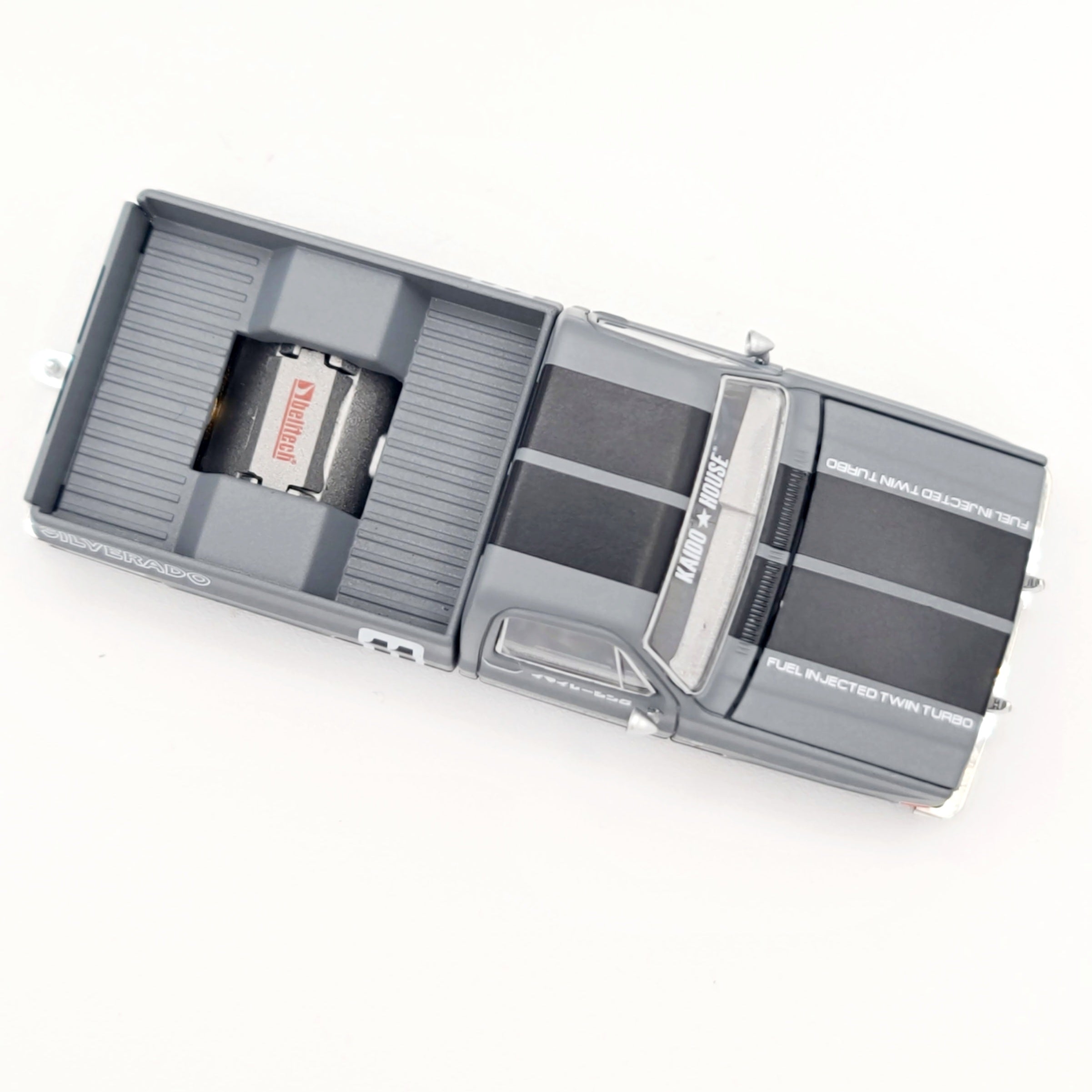 Kaido House x Mini GT '83 Chevrolet Silverado Kaido V2 - 1:64, Gray (2025 Limited Edition)
